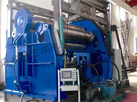 四輥弧線下調(diào)式卷板機(jī)